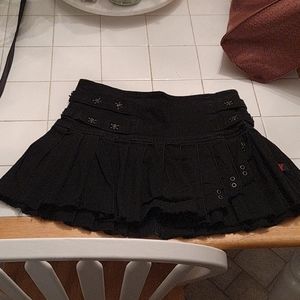 Tripp skull mini skirt